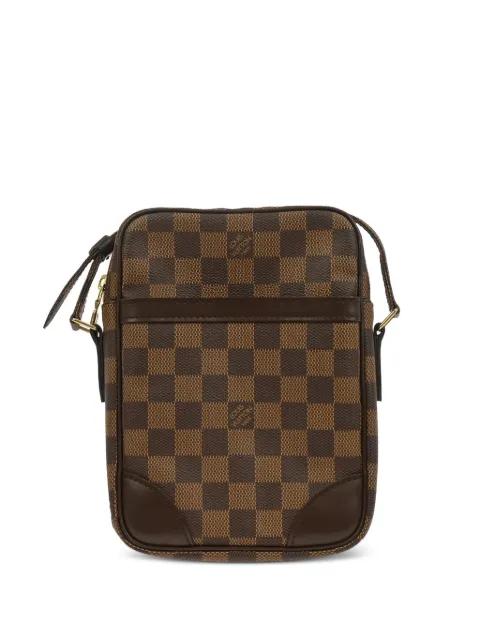 2007 Danube damier ébene-pattern shoulder bag by LOUIS VUITTON 