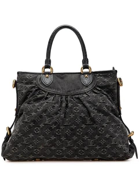 2007 Monogram Denim Neo Cabby GM satchel by LOUIS VUITTON 