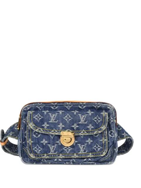 2007 monogram denim bag by LOUIS VUITTON 
