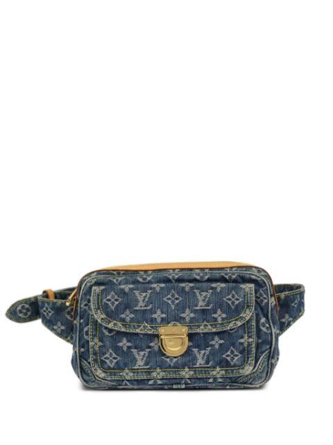 2007 monogram denim belt bag by LOUIS VUITTON 