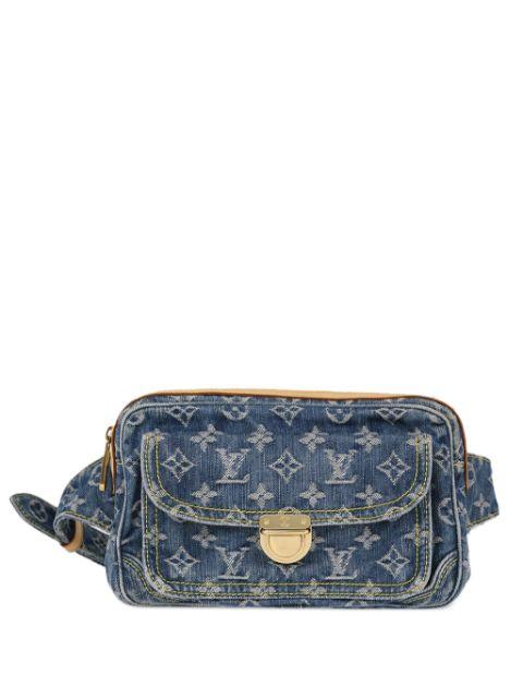 2007 monogram denim belt bag by LOUIS VUITTON 