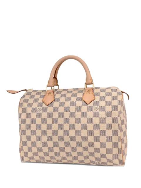 2008 30 Speedy check-pattern tote bag by LOUIS VUITTON 
