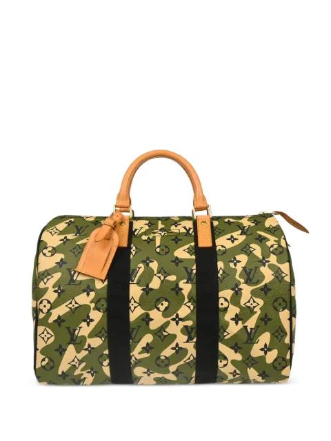 2008 35 Speedy camouflage tote bag by LOUIS VUITTON 