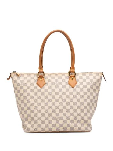 2008 Damier Azur Saleya MM tote bag by LOUIS VUITTON 