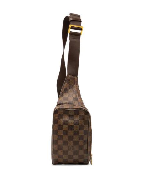 2008 Damier Ebene Geronimos crossbody bag by LOUIS VUITTON 