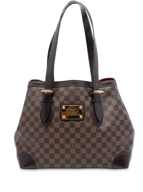 2008 Damier Ebene Hampstead MM tote bag by LOUIS VUITTON 2008 Damier Ebene Hampstead MM tote bag by LOUIS VUITTON