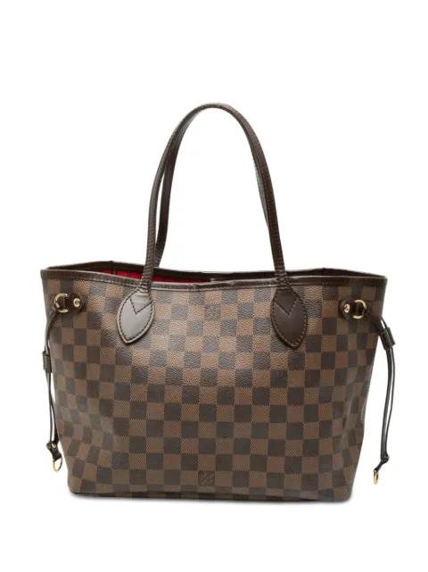 2008 Damier Ebene Neverfull PM tote bag by LOUIS VUITTON 