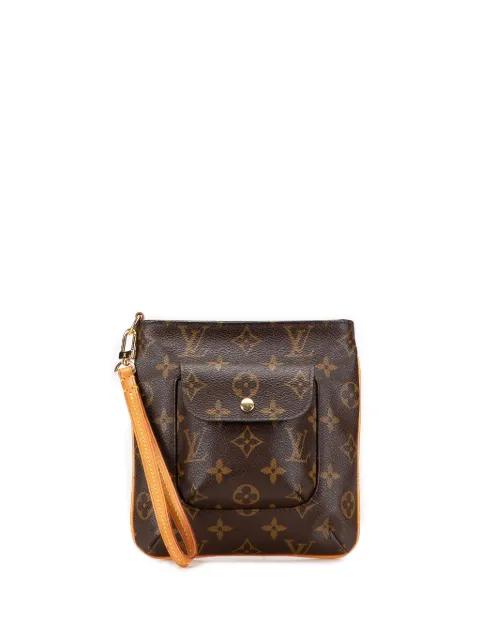 2008 Monogram Partition clutch bag by LOUIS VUITTON 
