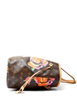 2008 Monogram Rose Neverfull MM tote bag by LOUIS VUITTON 