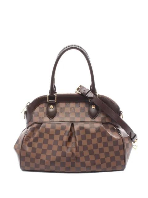 2008 PM Trevi Damier Ebene  leather tote by LOUIS VUITTON 