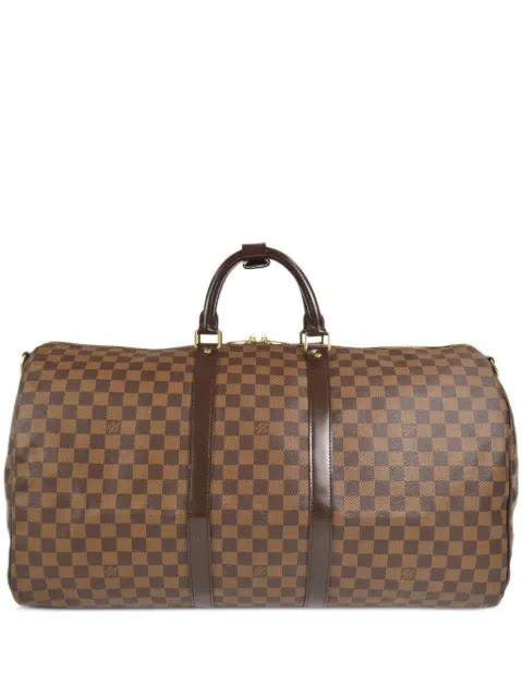 2008 pre-owned Keepall Bandouliere 55 two-way bag by LOUIS VUITTON 2008 pre-owned Keepall Bandouliere 55 two-way bag by LOUIS VUITTON