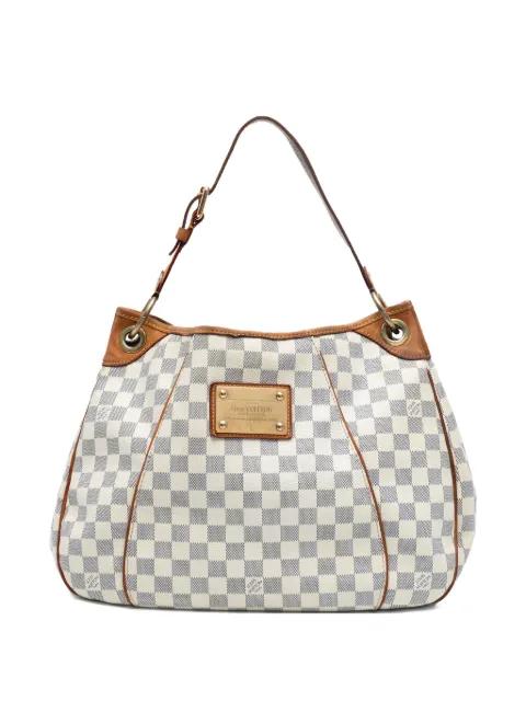 2009 Damier Azur Galliera PM shoulder bag by LOUIS VUITTON 