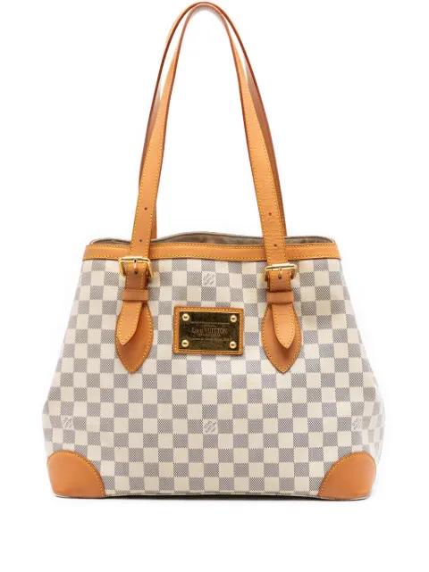 2009 Damier Azur Hampstead MM tote bag by LOUIS VUITTON 