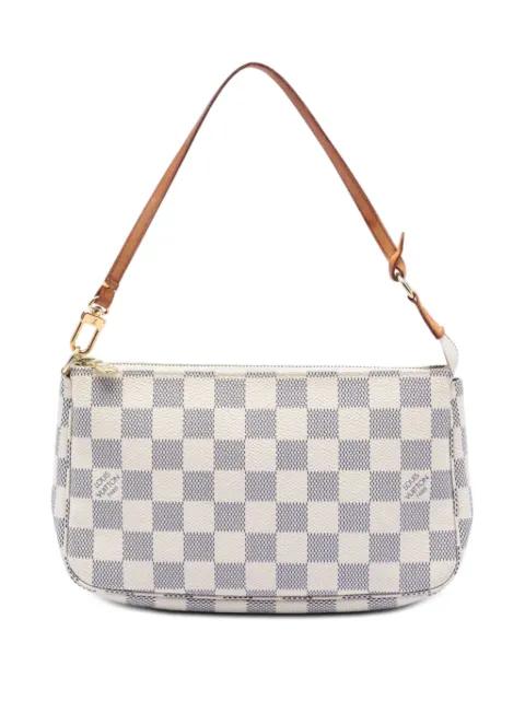 2009 Damier Azur Pochette Accessoires shoulder bag by LOUIS VUITTON 