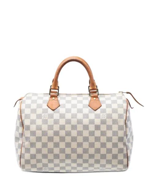 2009 Damier Azur Speedy 30 boston bag by LOUIS VUITTON 