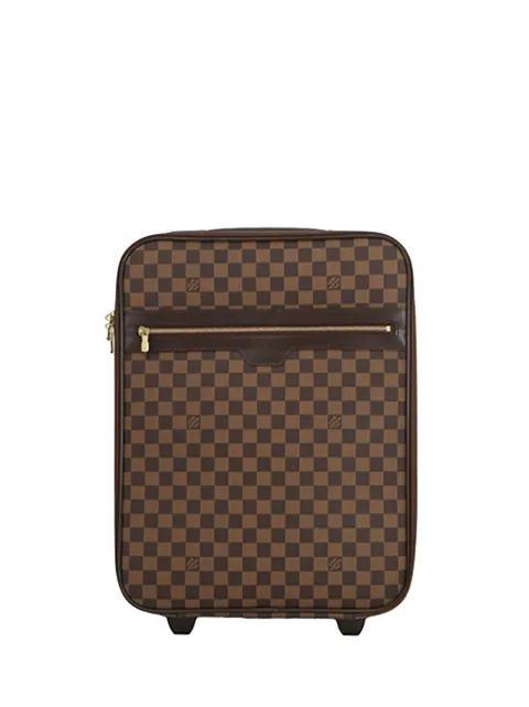 2009 Damier Ebene Pegase 45 travel bag by LOUIS VUITTON 