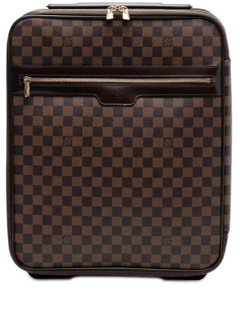 2009 Damier Ebene Pegase 45 travel bag by LOUIS VUITTON 