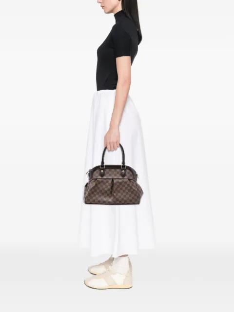 2009 Damier Ebene Trevi PM satchel by LOUIS VUITTON 2009 Damier Ebene Trevi PM satchel by LOUIS VUITTON