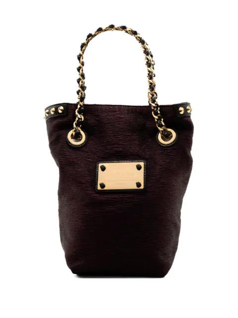 2009 Limited Edition Metallic Jacquard Double Jeu Neo Alma tote bag by LOUIS VUITTON 