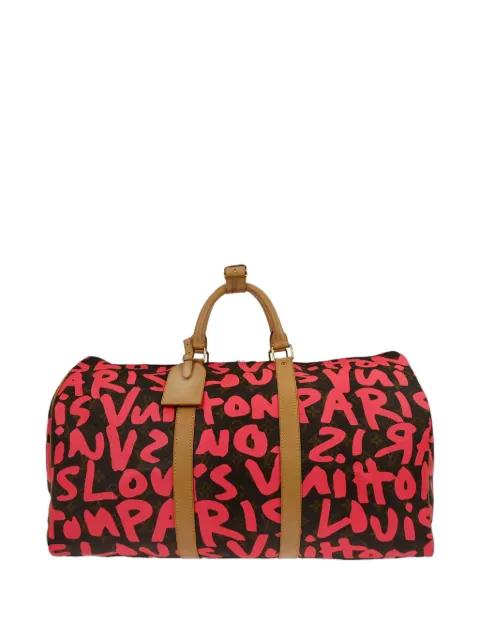2009 Monogram Graffiti Keepall 50 duffle bag by LOUIS VUITTON 