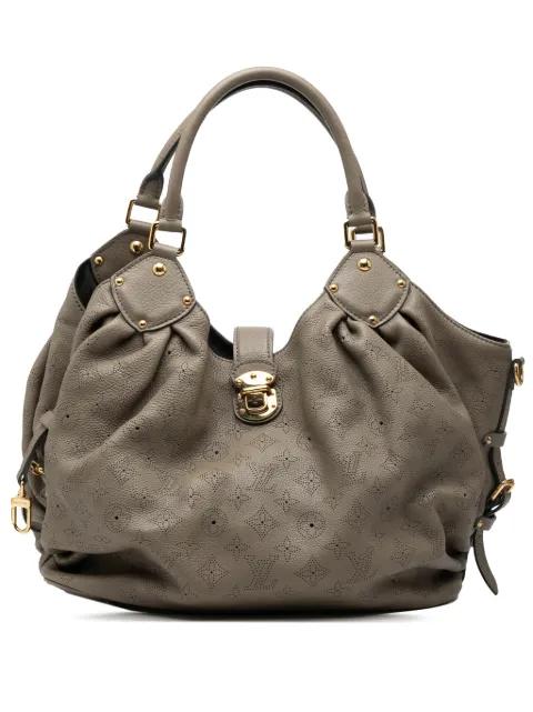 2009 Monogram Mahina L hobo bag by LOUIS VUITTON 