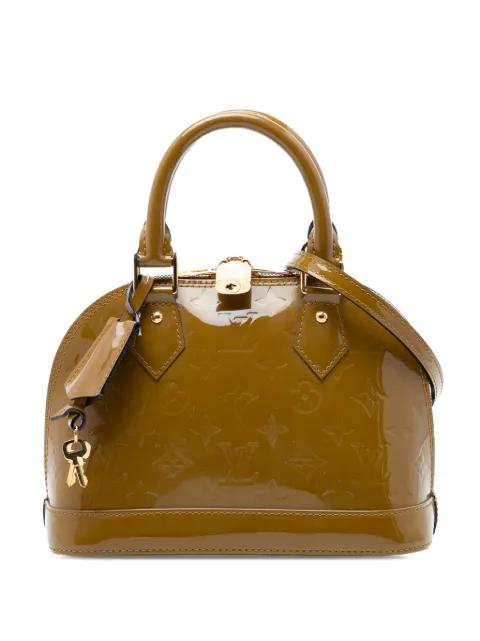 2010-2020 Monogram Vernis Alma BB satchel by LOUIS VUITTON 