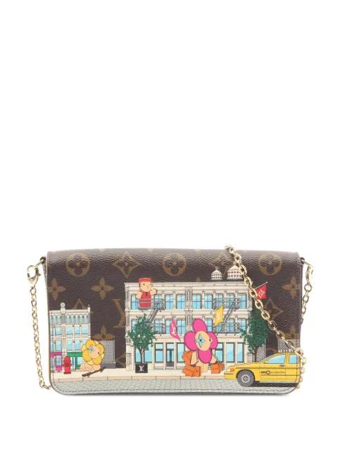 2010-2025 Monogram Vivienne Holiday Pochette Felicie crossbody bag by LOUIS VUITTON 