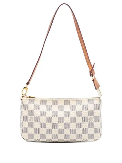 2010-2026 Damier Azur Pochette Accessoires shoulder bag by LOUIS VUITTON 2010-2026 Damier Azur Pochette Accessoires shoulder bag by LOUIS VUITTON