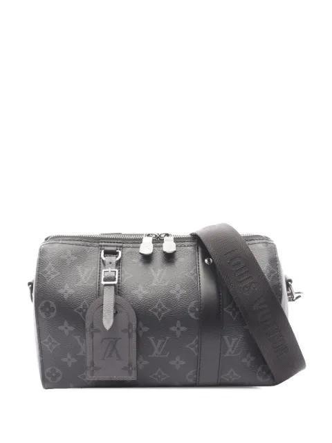 2010-2026 Monogram Eclipse City Keepall crossbody bag by LOUIS VUITTON 
