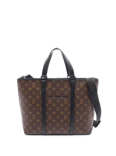 2010-2026 Monogram Macassar Weekend Tote PM satchel by LOUIS VUITTON 