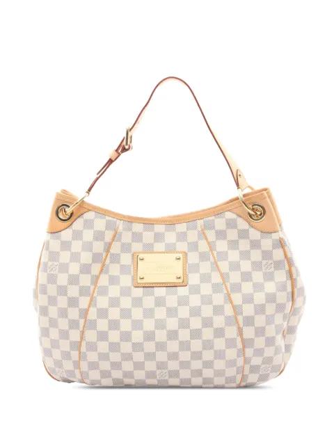 2010 Damier Azur Galliera PM shoulder bag by LOUIS VUITTON 2010 Damier Azur Galliera PM shoulder bag by LOUIS VUITTON
