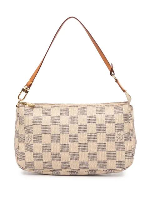 2010 Damier Azur Pochette Accessoires shoulder bag by LOUIS VUITTON 