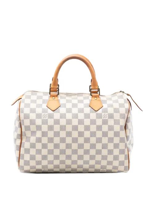 2010 Damier Azur Speedy 30 boston bag by LOUIS VUITTON 