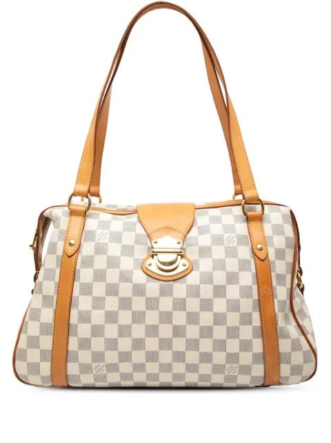 2010 Damier Azur Stresa PM shoulder bag by LOUIS VUITTON 2010 Damier Azur Stresa PM shoulder bag by LOUIS VUITTON