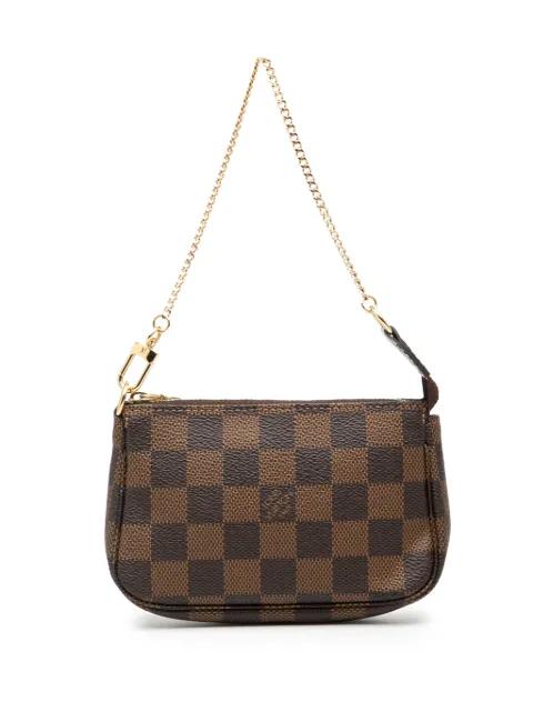 2010 Damier Ebene Mini Pochette Accessoires handbag by LOUIS VUITTON 