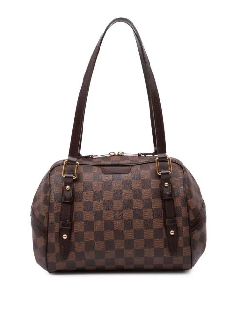 2010 Damier Ebene Rivington PM shoulder bag by LOUIS VUITTON 2010 Damier Ebene Rivington PM shoulder bag by LOUIS VUITTON