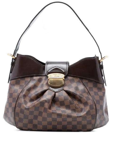 2010 Damier Ebene Sistina MM shoulder bag by LOUIS VUITTON 