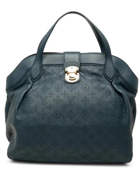 2010 Monogram Mahina Cirrus MM tote bag by LOUIS VUITTON 