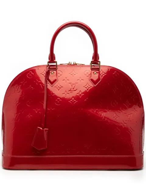2010 Monogram Vernis Alma GM handbag by LOUIS VUITTON 