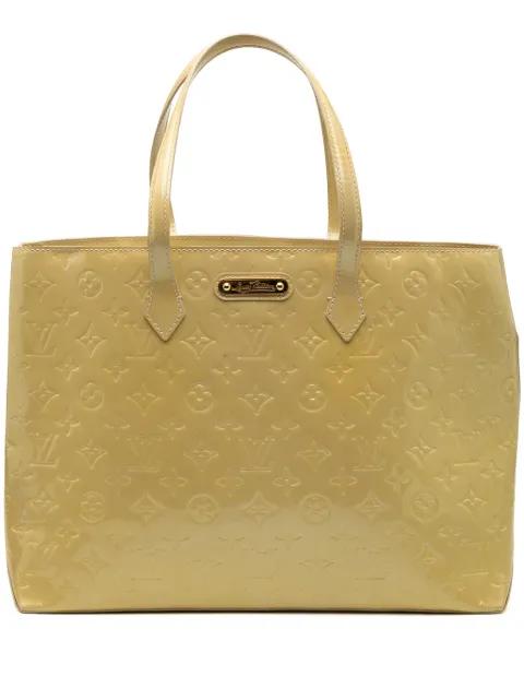 2010 Monogram Vernis Wilshire MM tote bag by LOUIS VUITTON 