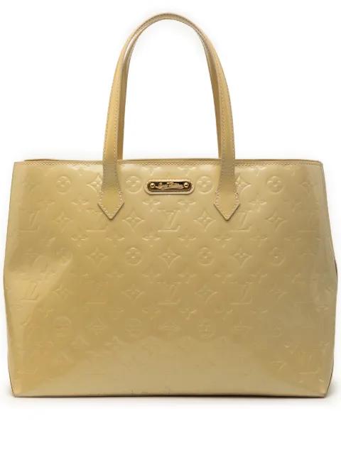 2010 Monogram Vernis Wilshire MM tote bag by LOUIS VUITTON 