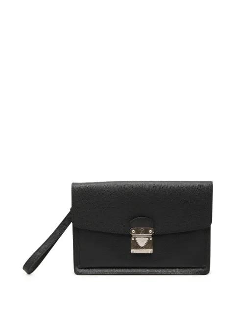 2010 Taiga Belaia clutch bag by LOUIS VUITTON 