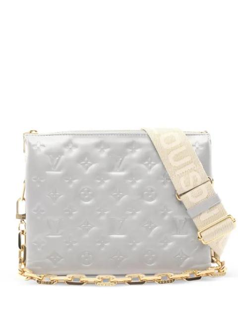 2010s Coussin PM monogram-pattern leather shoulder bag by LOUIS VUITTON 