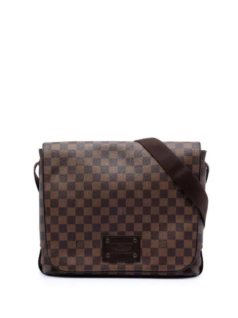 2011 Damier Ebene Brooklyn MM crossbody bag by LOUIS VUITTON 