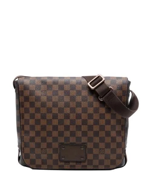2011 Damier Ebene Brooklyn MM crossbody bag by LOUIS VUITTON 