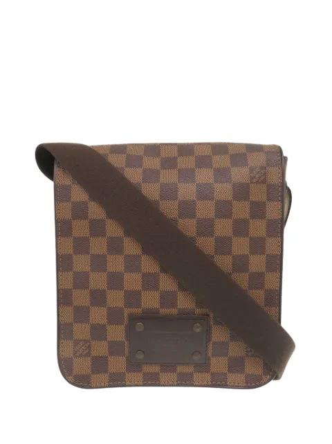 2011 Damier Ebene Brooklyn PM crossbody bag by LOUIS VUITTON 
