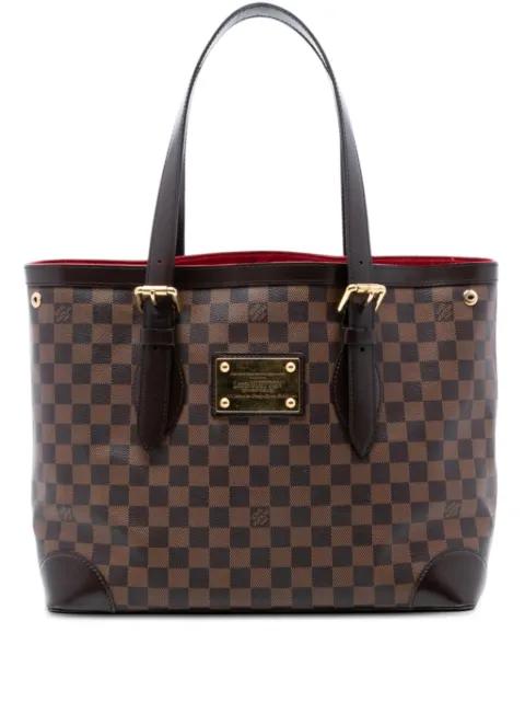 2011 Damier Ebene Hampstead MM tote bag by LOUIS VUITTON 