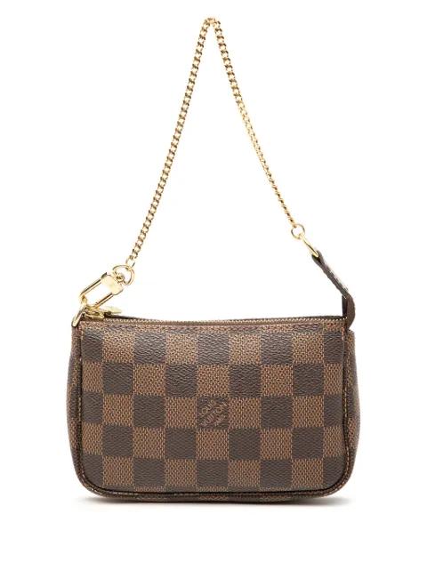 2011 Damier Ebene Mini Pochette Accessoires handbag by LOUIS VUITTON 