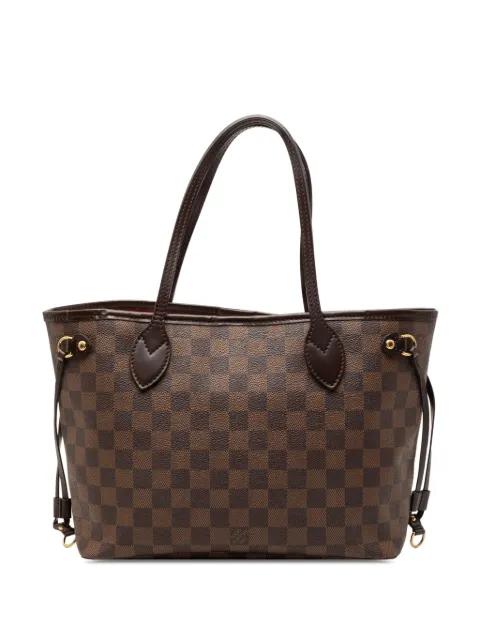 2011 Damier Ebene Neverfull PM tote bag by LOUIS VUITTON 