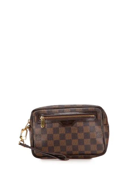 2011 Damier Ebene Pochette Billets Macao clutch bag by LOUIS VUITTON 